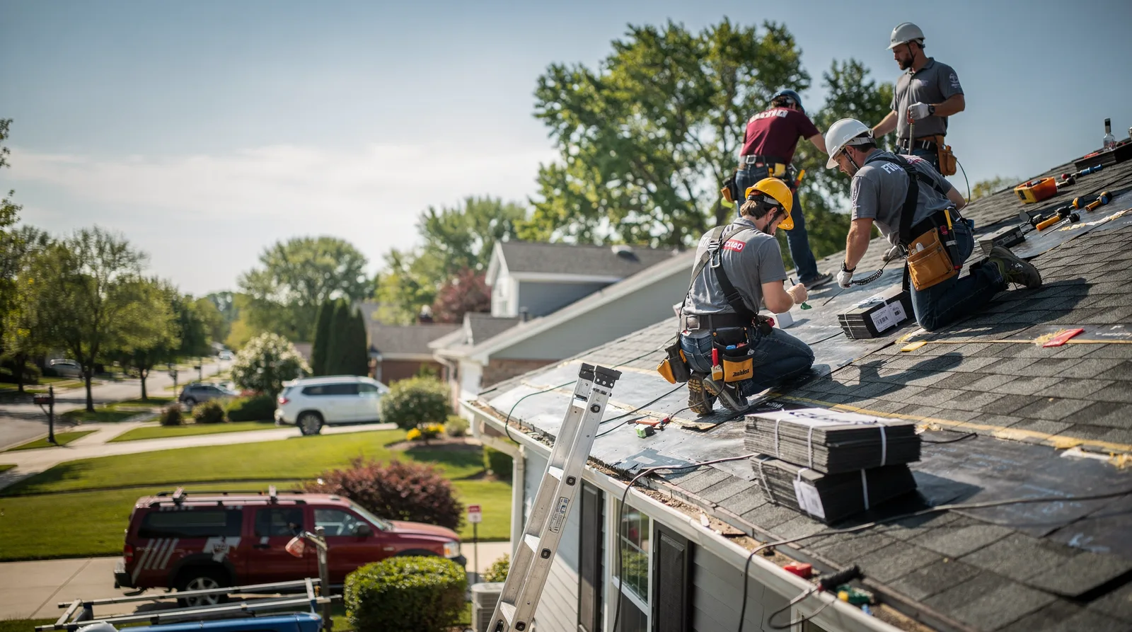 Roof Repair in Great Mills, MD around you